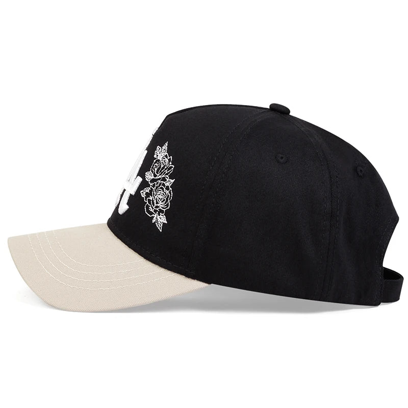 LA keps svart och beige