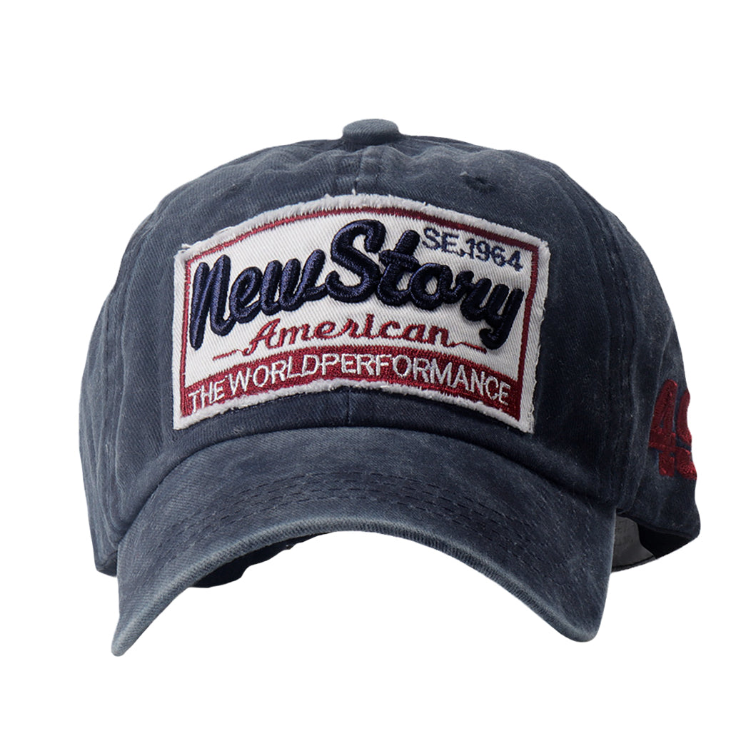 Navy baseball keps för herr