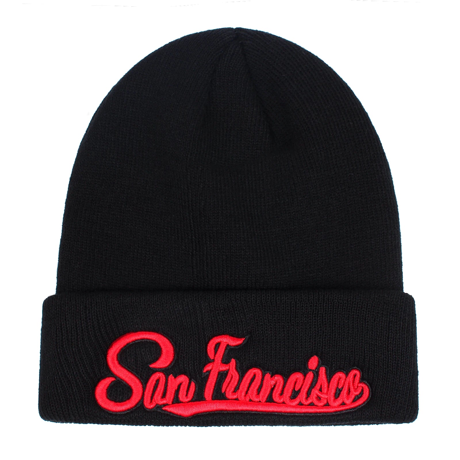 Svart beanie San Francisco