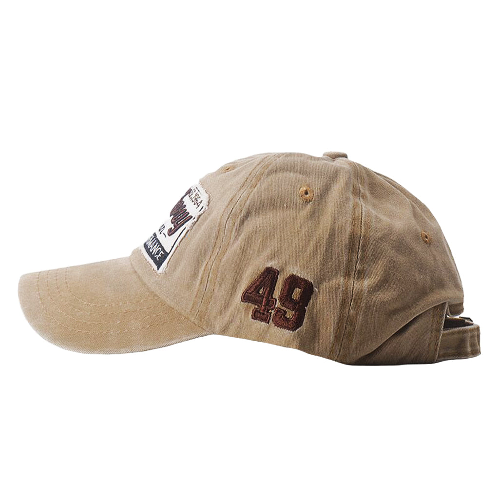 Vintage baseball keps i färgen khaki/olive