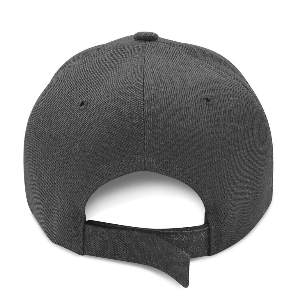 Grå herrkeps med bekväm passform och klassisk look