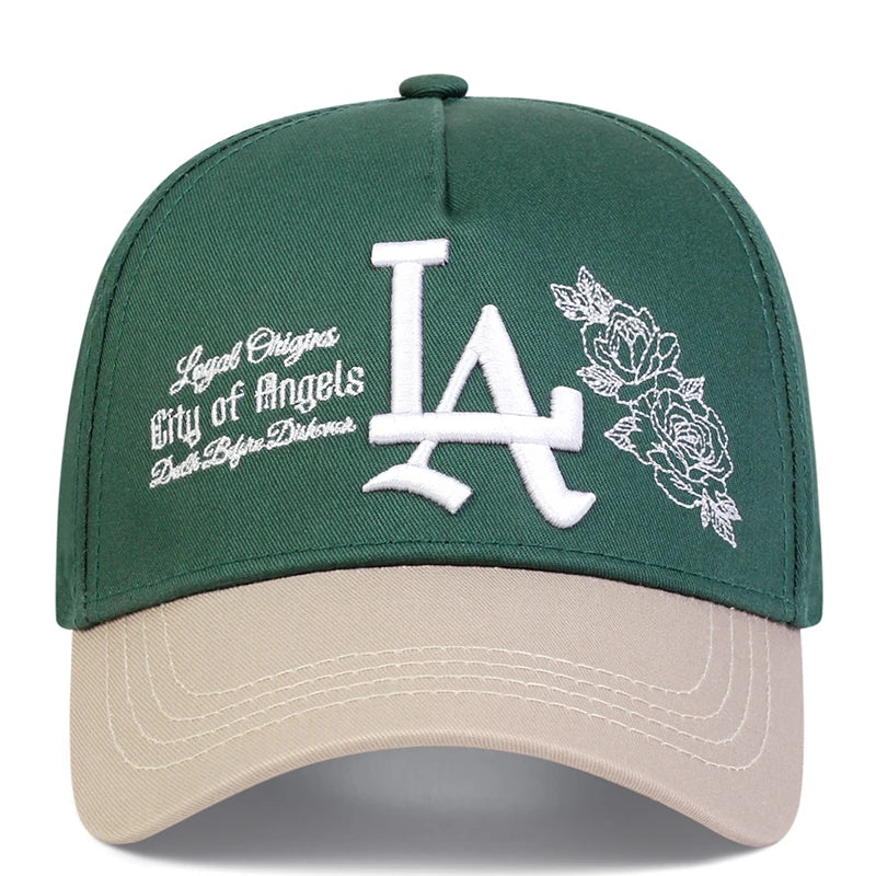 LA City Of Angels Grön Keps