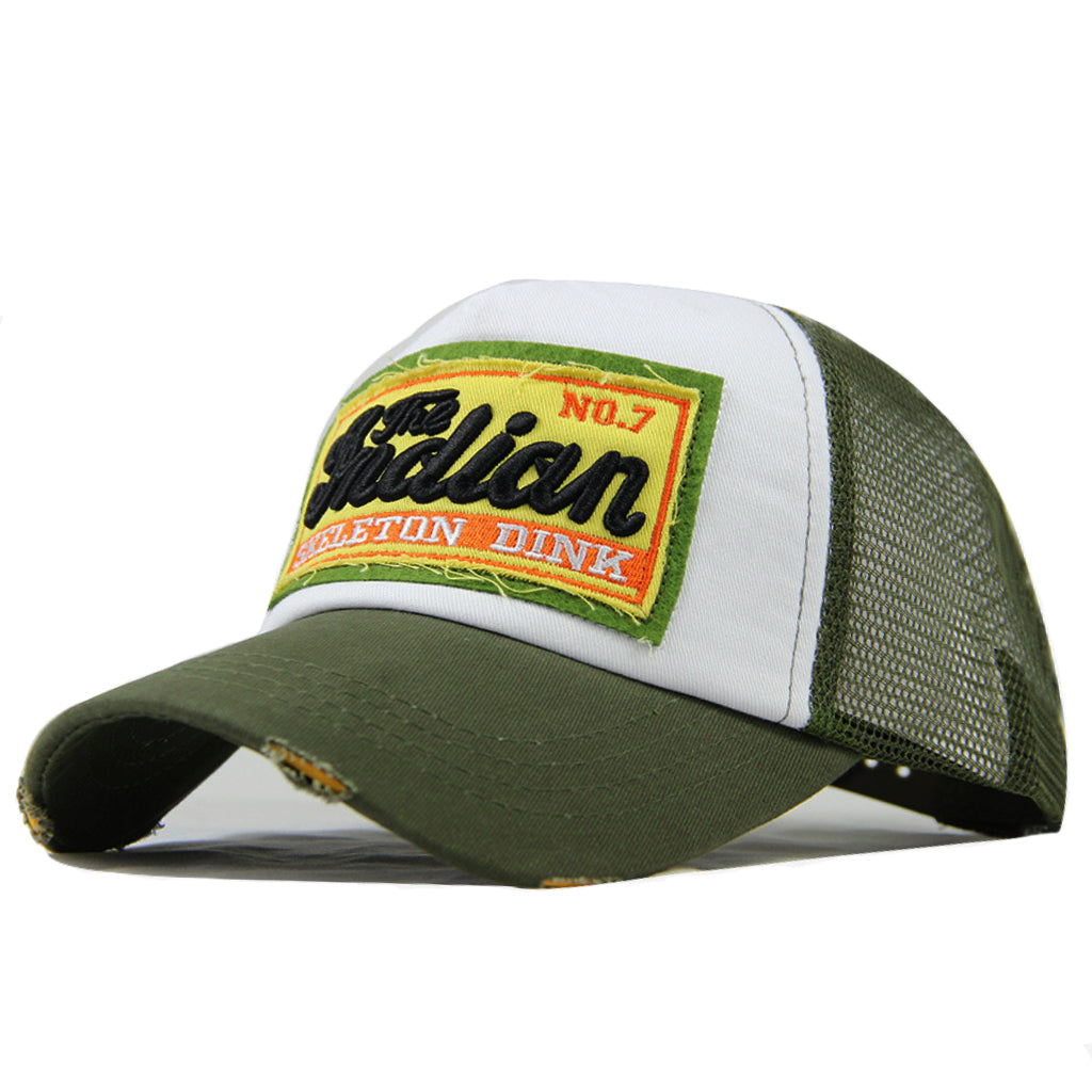 Grön trucker keps för herr