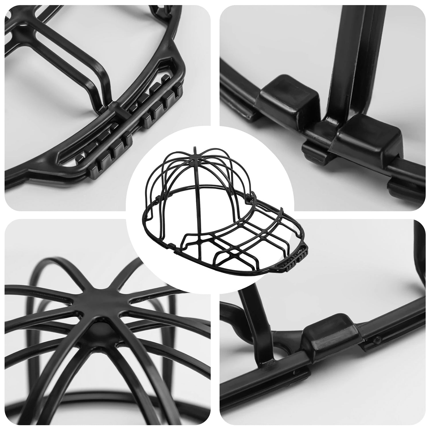 Keps tvättställ/hållare som skyddar kepsens form vid tvätt i tvättmaskin eller diskmaskin