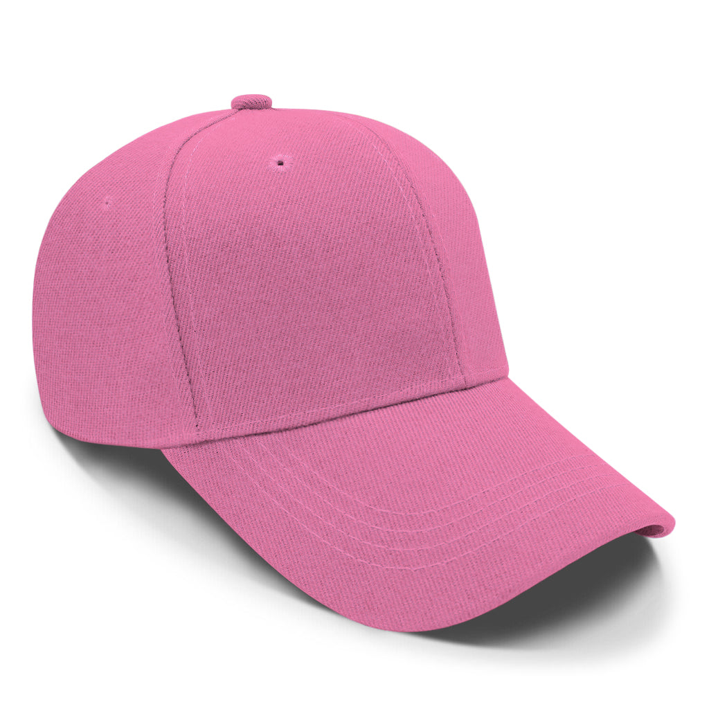 Ljusrosa herrkeps med bekväm passform och klassisk look
