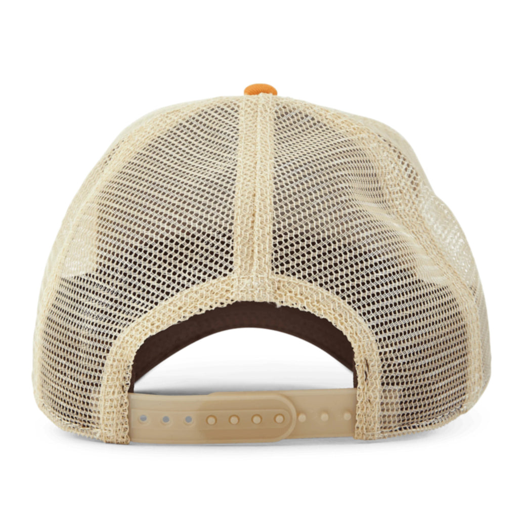 Orange trucker keps med giraff