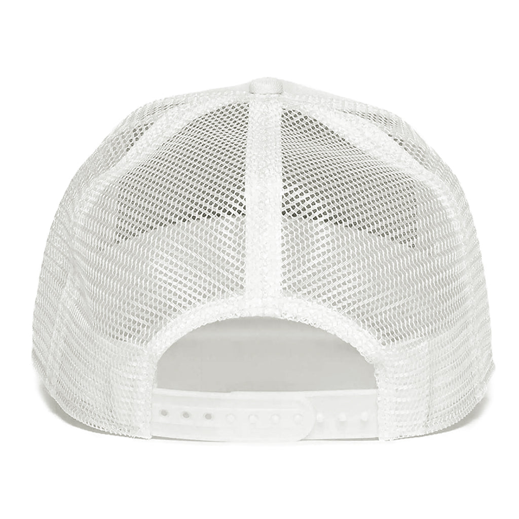 Trucker cap med vitt meshparti baktill
