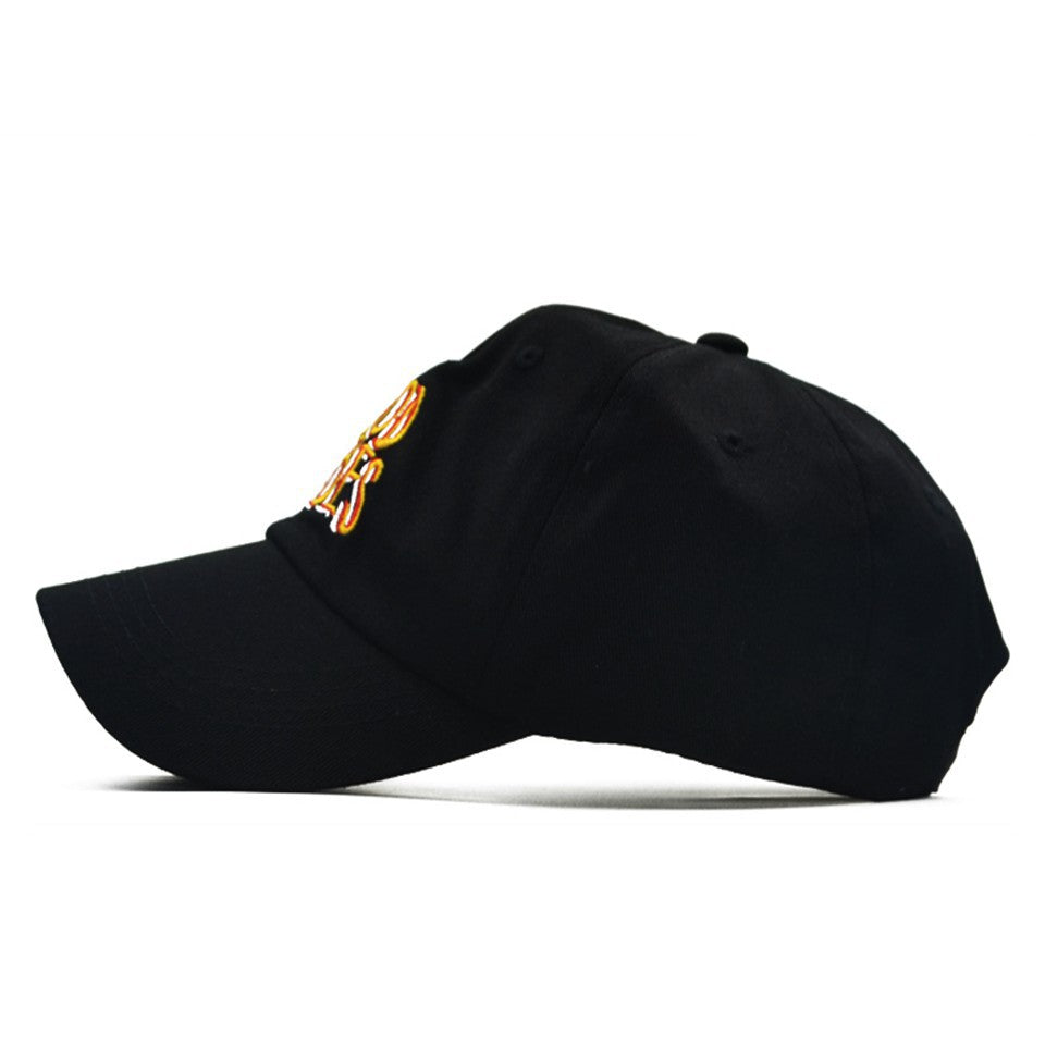 Good Vibes Svart Unconstructed Dad Hat