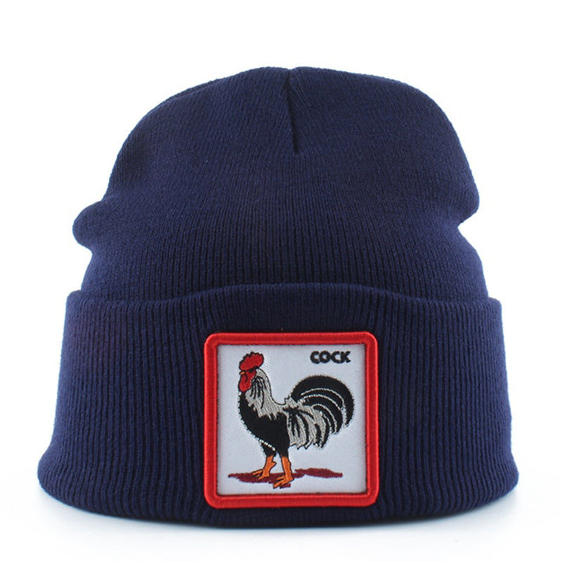 Animal Cock Navy Uppvikt Mössa