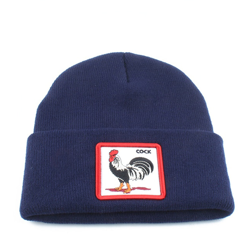 Animal Cock Navy Uppvikt Mössa