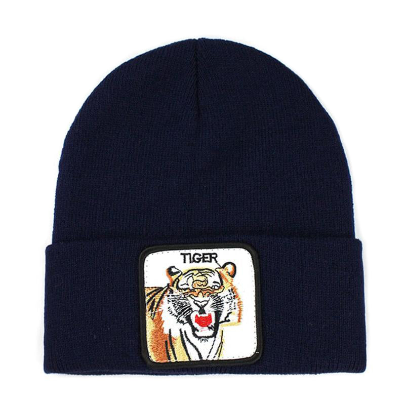 Animal Tiger Navy Uppvikt Mössa