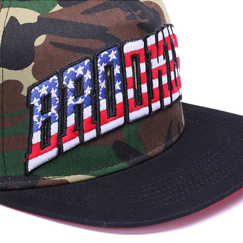 Brooklyn Flag Camo Snapback