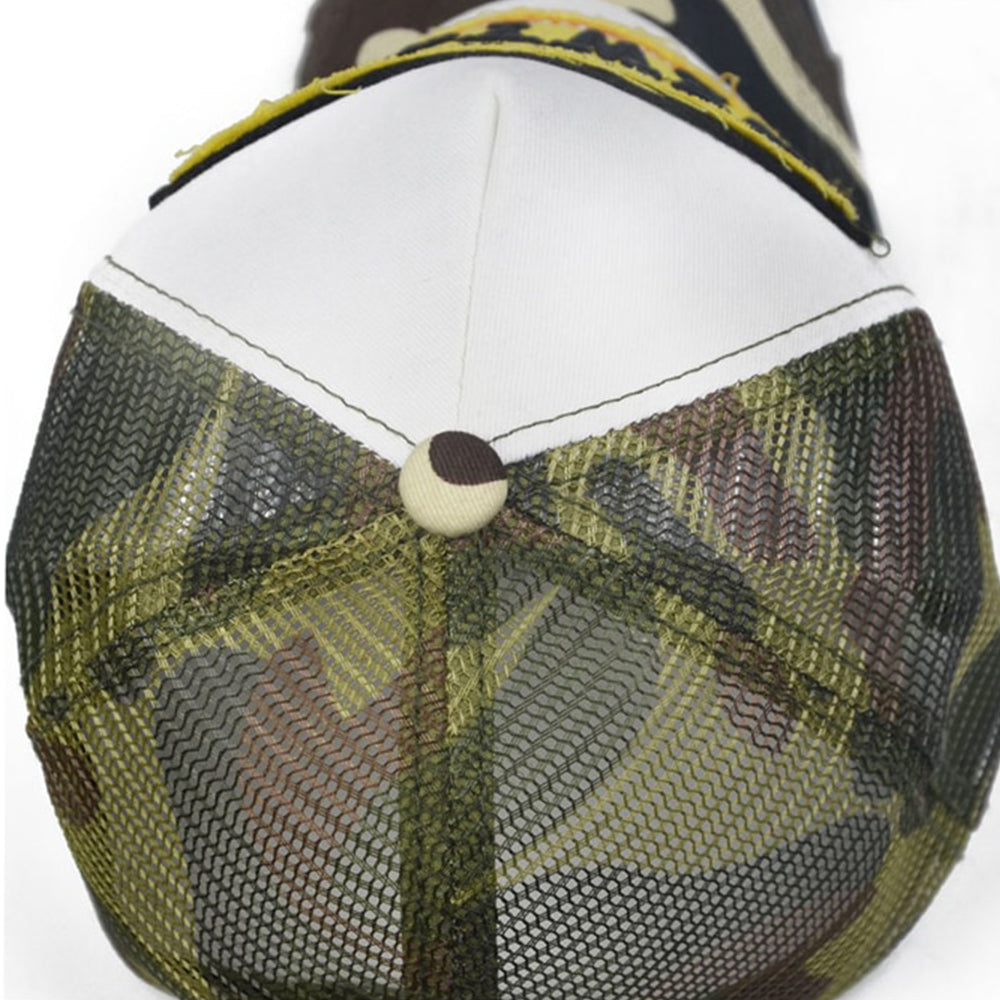 Kamouflagemönstrad keps herr