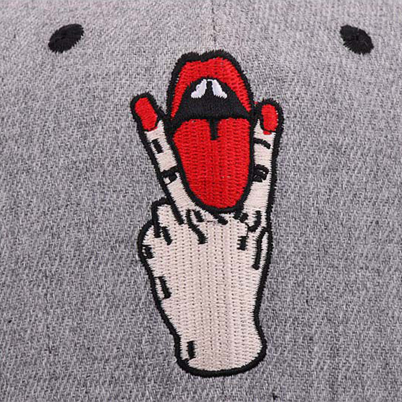 F*ck On The First Date Grå Snapback