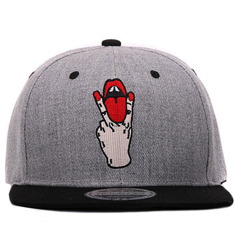 F*ck On The First Date Grå Snapback