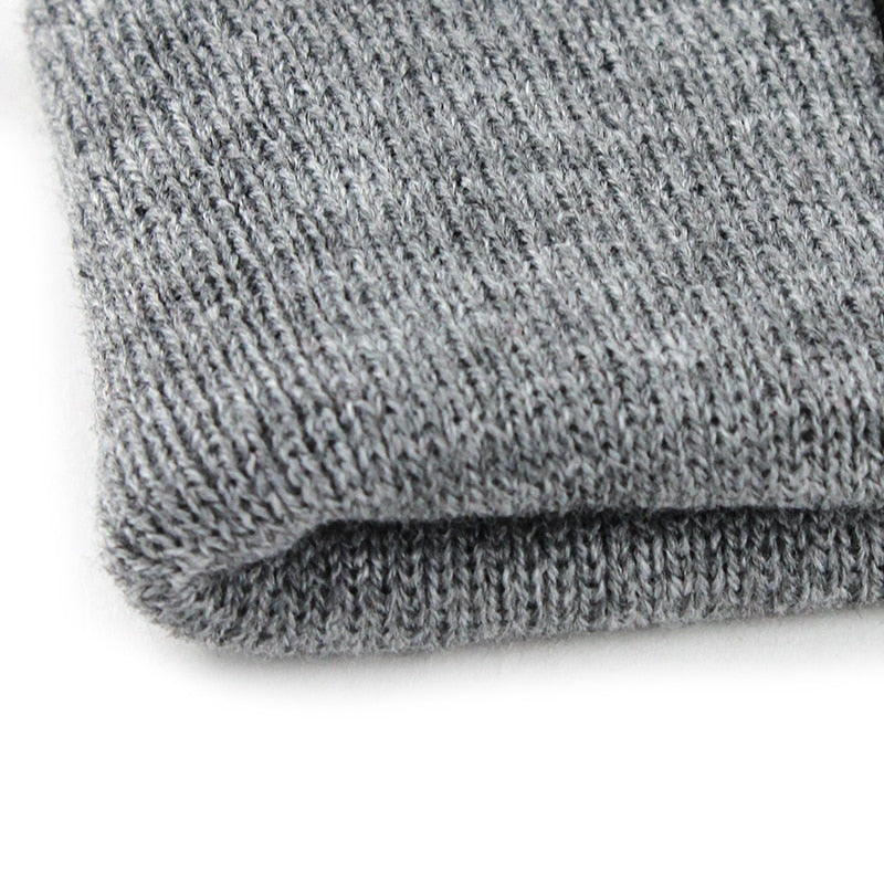 Animal High Grå Uppvikt Mössa