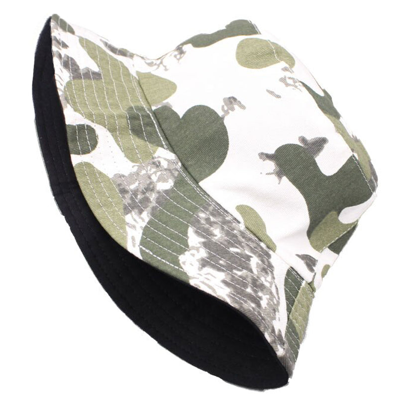 Green Camouflage Foldable Grön Bucket