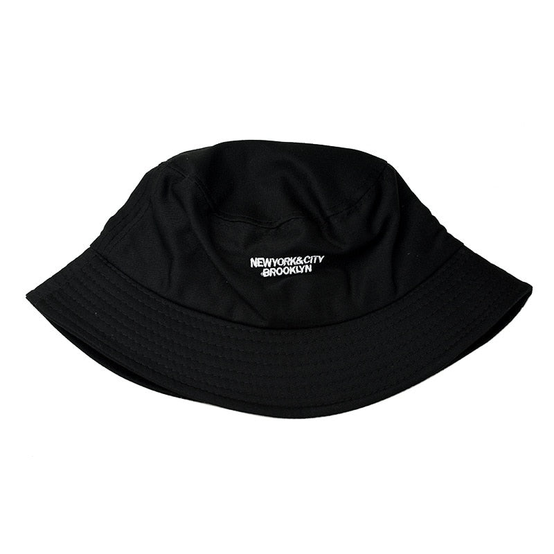 New York & Brooklyn Foldable Svart Bucket