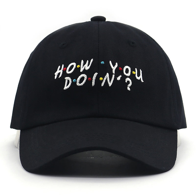 How You Doin Svart Dad Hat