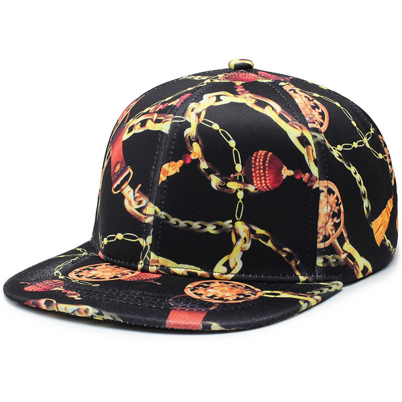 Japanese Lantern Svart Snapback