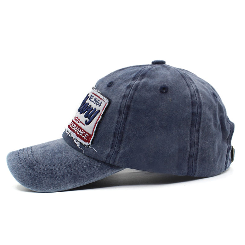 Lucky Thunder Navy Washed Adjustable