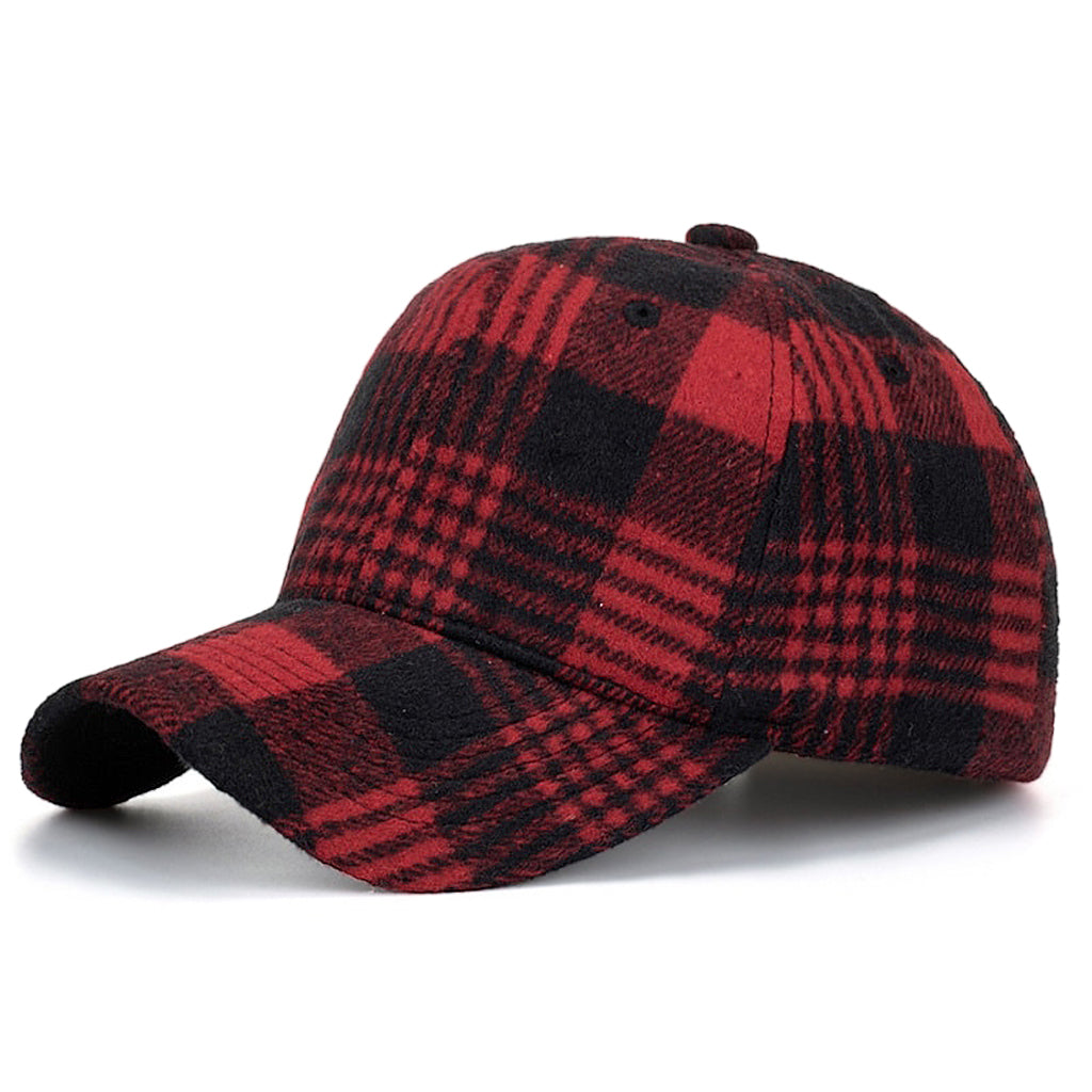Lumberjack Flannel Röd Adjustable Keps