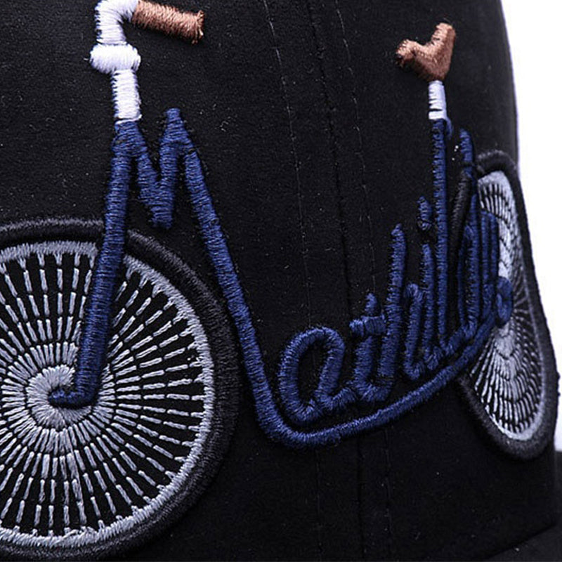 Mathilde Bicycle Svart Snapback