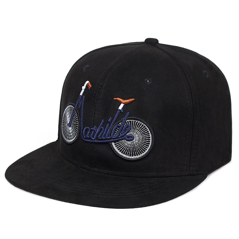 Mathilde Bicycle Svart Snapback