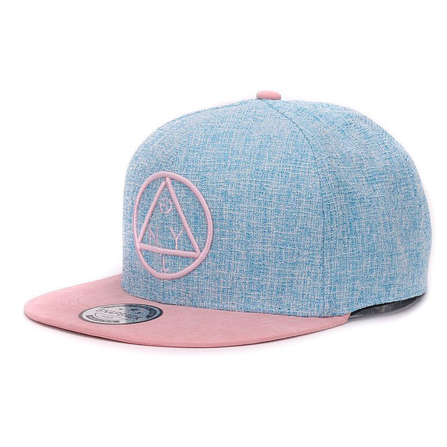 NY Triangle Svart/Röd Snapback