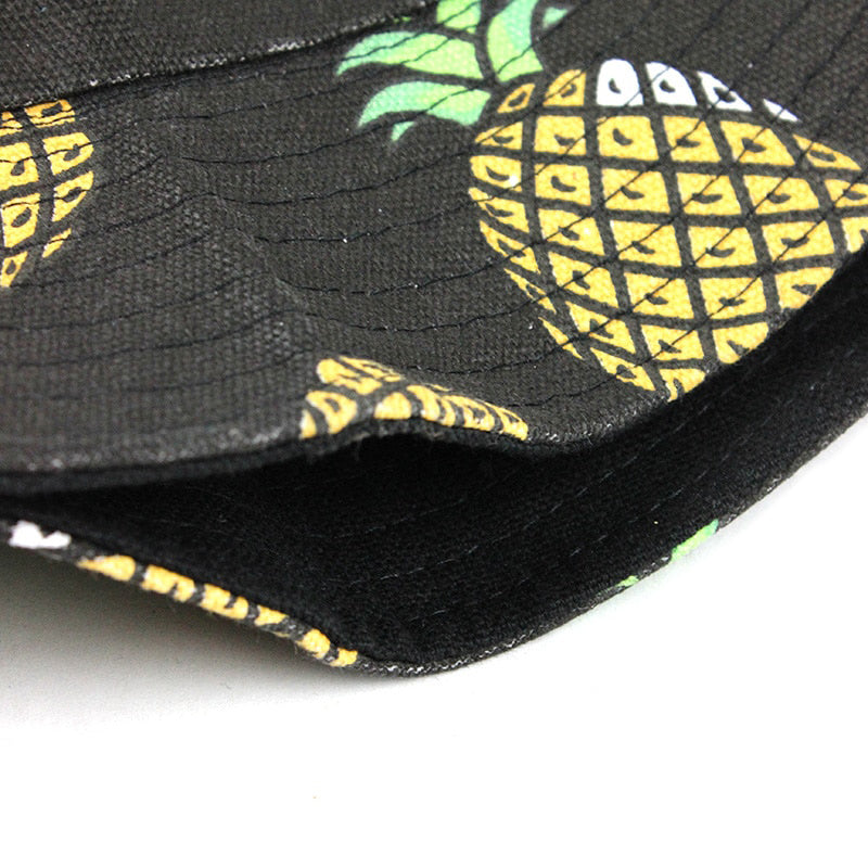 Pineapple Foldable Svart Bucket