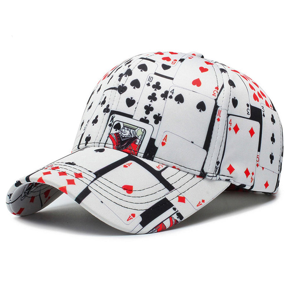 Poker Cards Vit Adjustable Keps