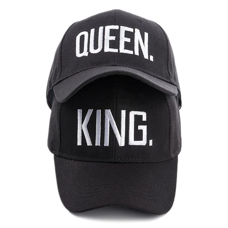 QUEEN Letter Svart Adjustable Keps