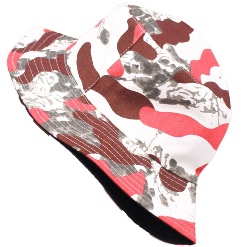 Red Camouflage Foldable Röd Bucket