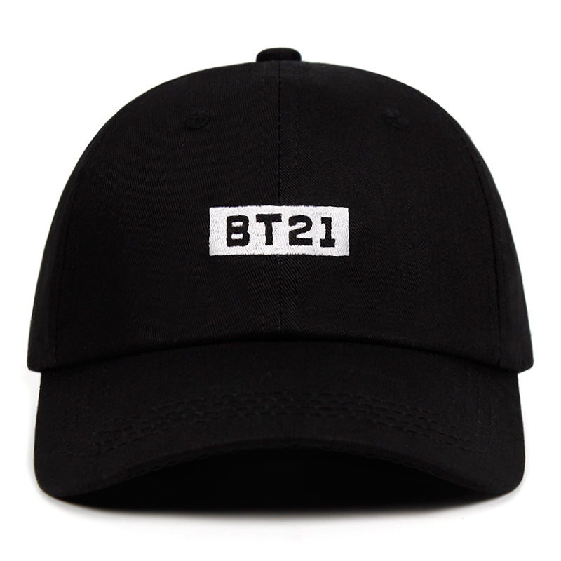 BT21 Svart Adjustable Dad Hat