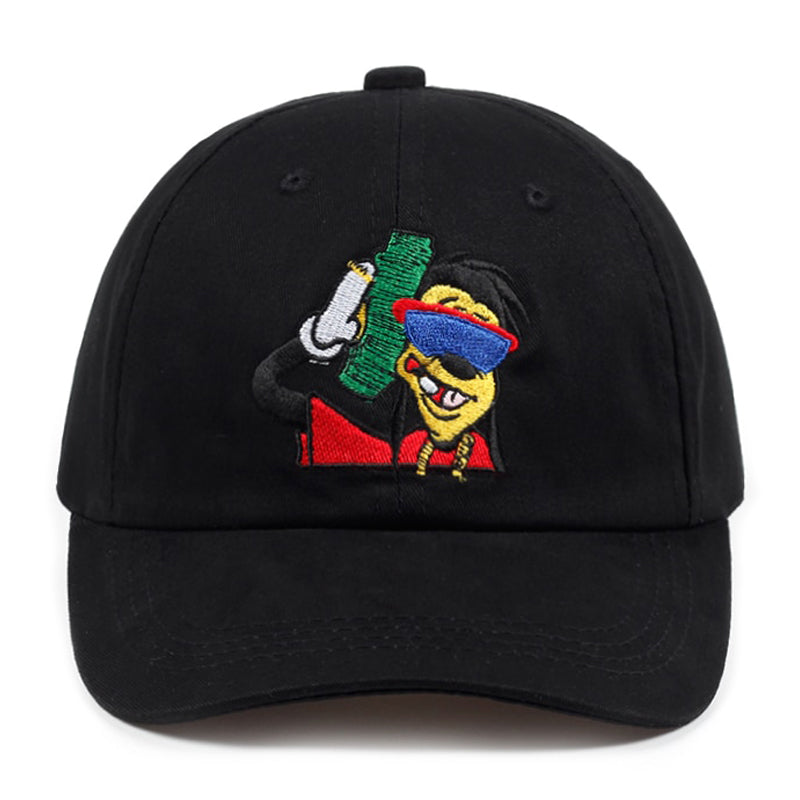 90'S Hustle Svart Dad Hat