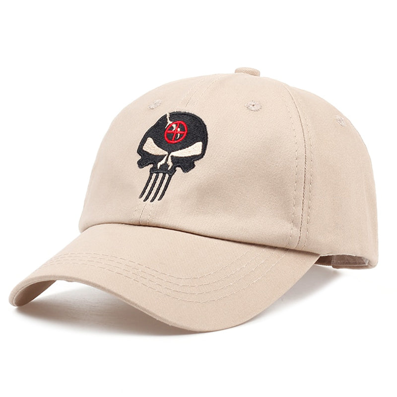 Tactical Punisher Khaki Dad Hat