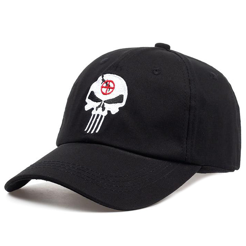 Tactical Punisher Svart Dad Hat