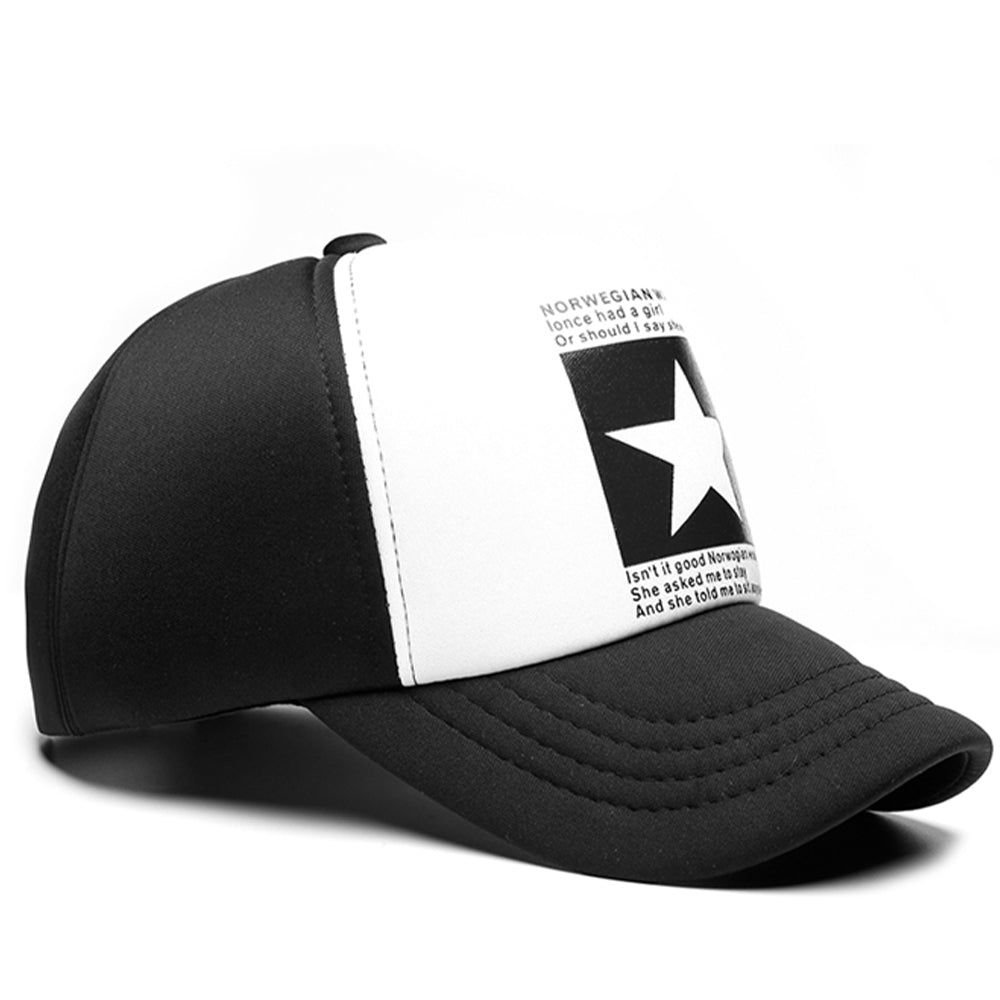 Vit Vintage Trucker Keps