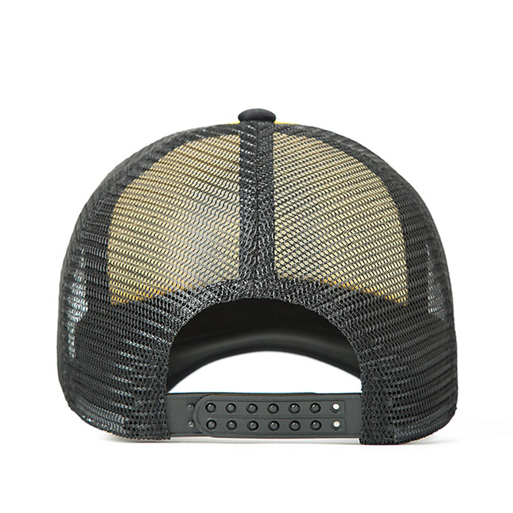 Gul Retro Trucker Keps