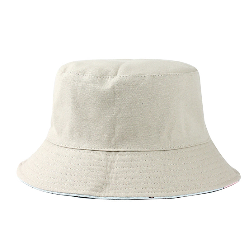 Pink Strawberries Foldable Ljusblå Bucket