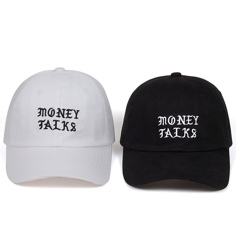 Money Talks Svart Dad Hat