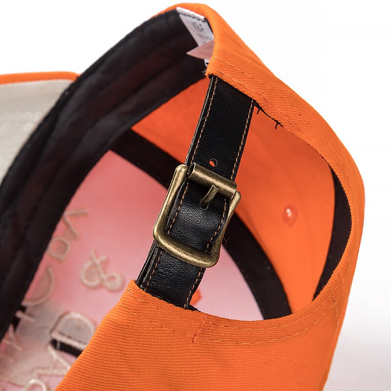 Sad & Hungry Orange Adjustable Keps