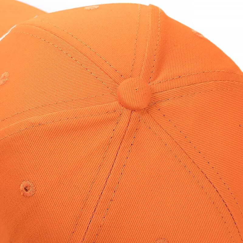 Sad & Hungry Orange Adjustable Keps