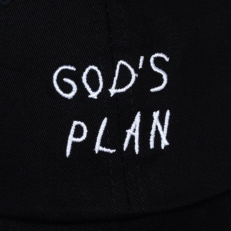 GOD'S PLAN Keps Adjustable