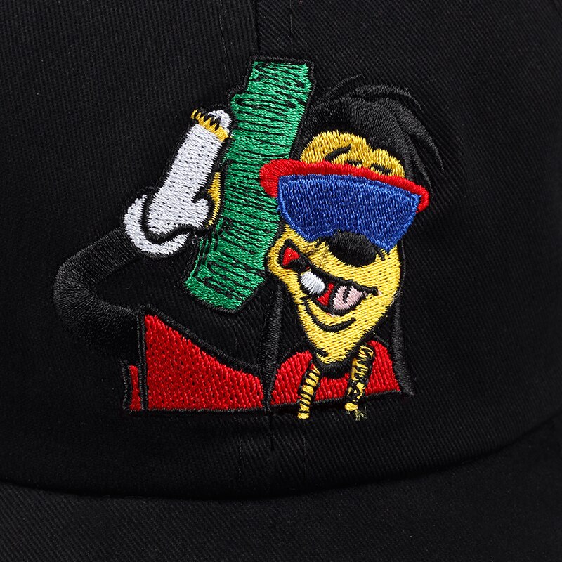 90'S Hustle Svart Dad Hat