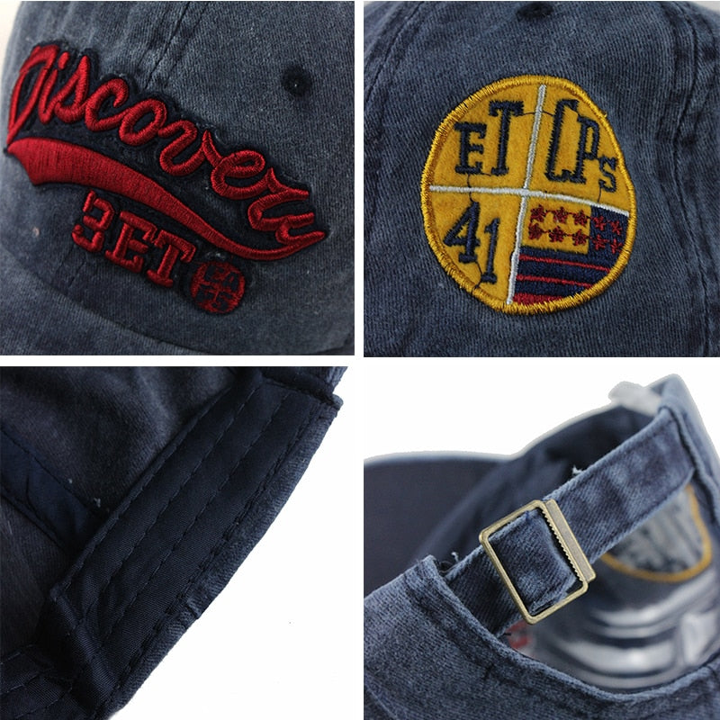 Discovery Navy Washed Adjustable