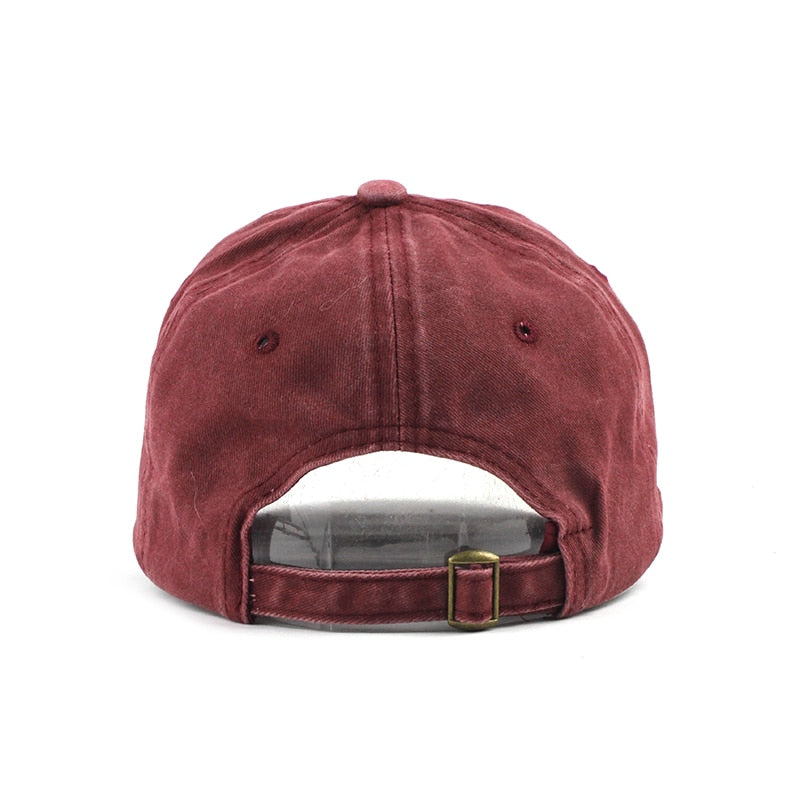 White Shark Washed Vinröd Adjustable