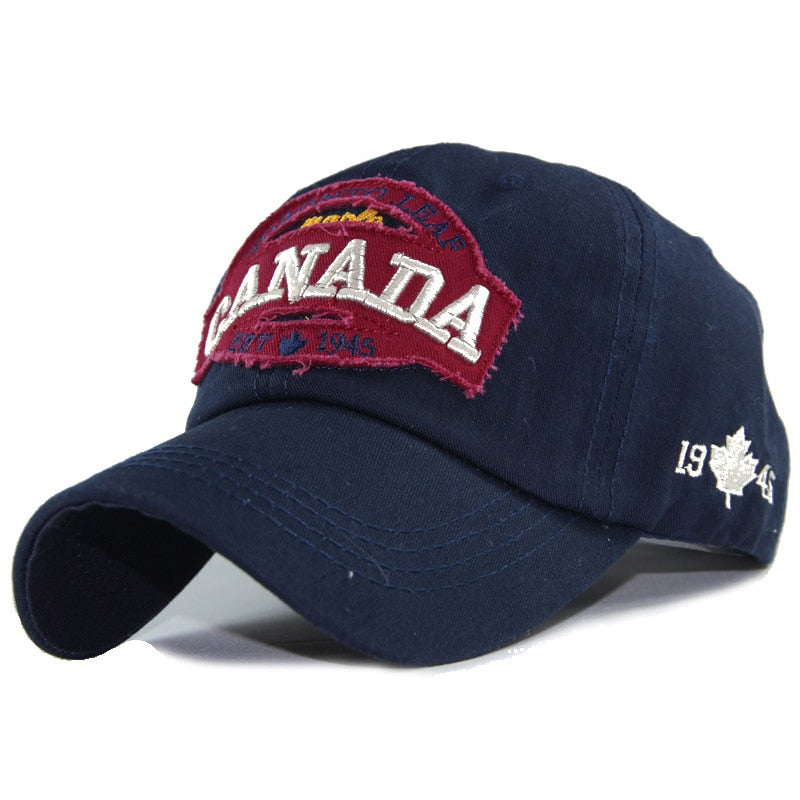 Toronto Leaf Vintage Navy Adjustable