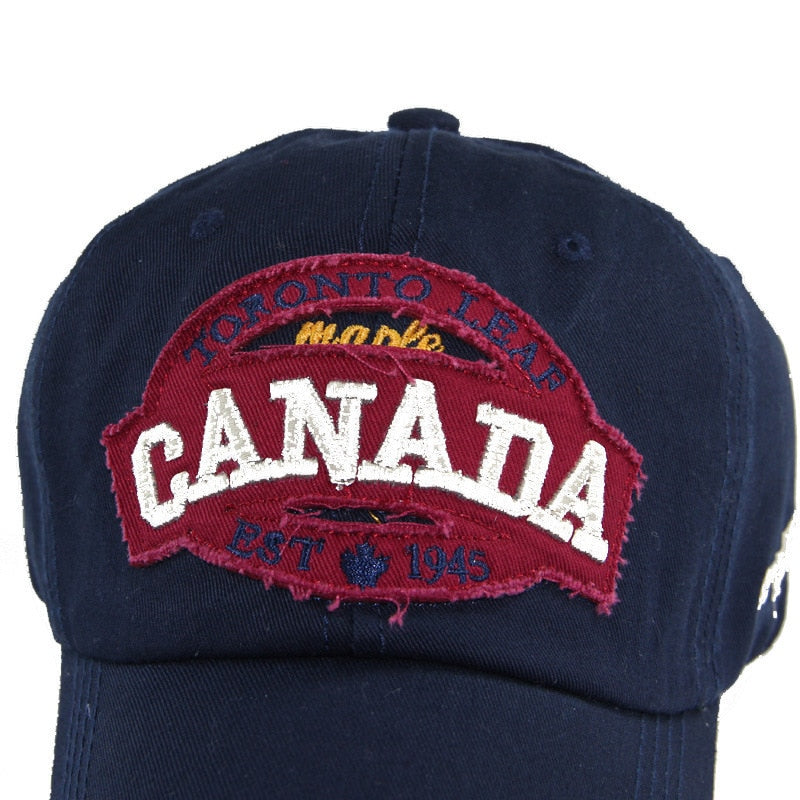 Toronto Leaf Vintage Navy Adjustable