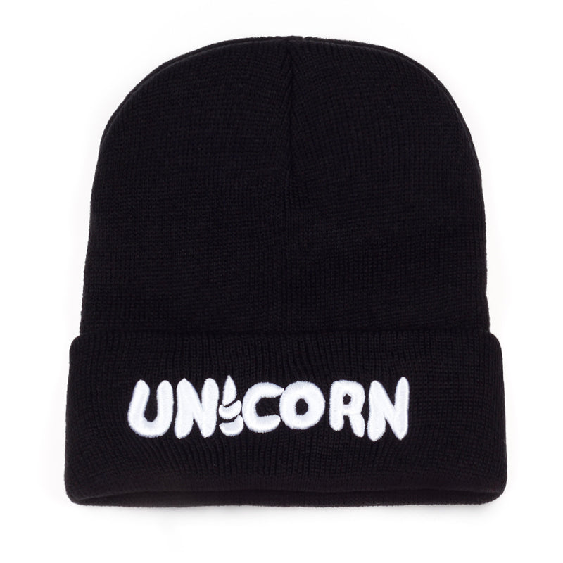 UNICORN Svart Uppvikt Mössa